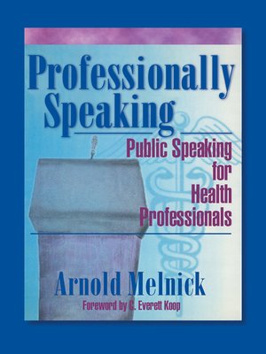 cover image of Professionally Speaking